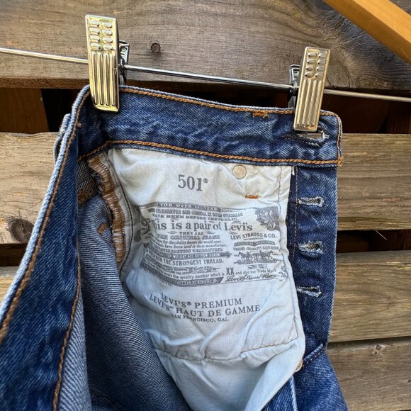 Levi's 501 Original Straight sz 24 - Picture 12 of 12